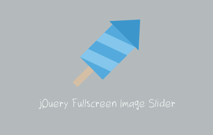 jQuery Fullscreen Image Slider