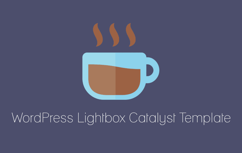 WordPress Lightbox Catalyst Template