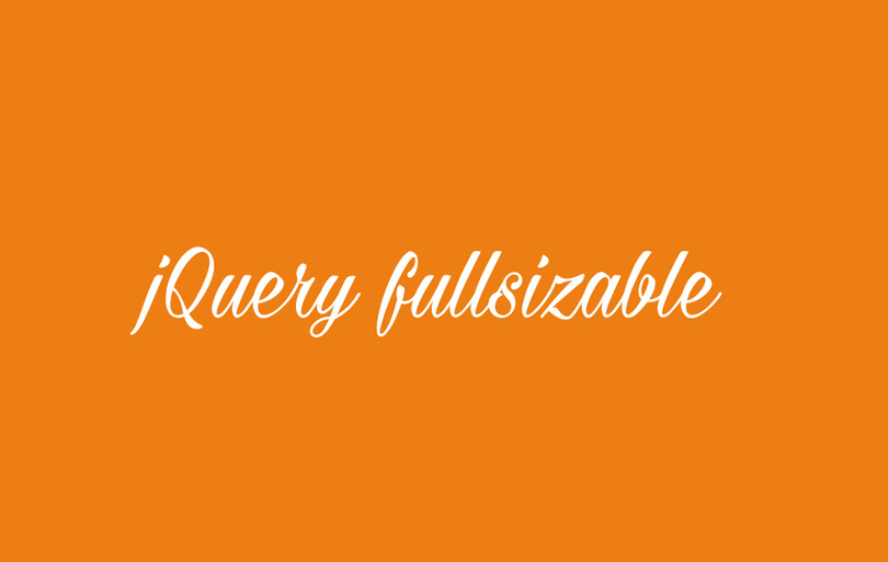 jQuery fullsizable