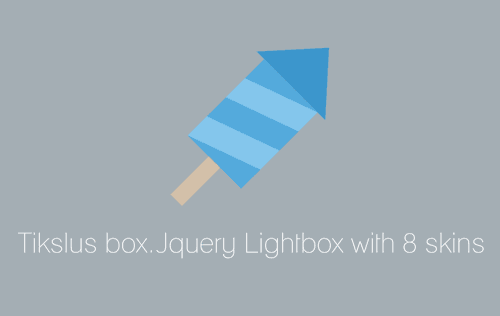 Tikslus box.Jquery Lightbox with 8 skins