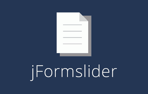 A form in slider form