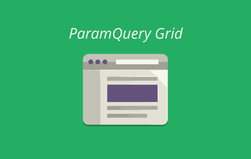 ParamQuery Grid
