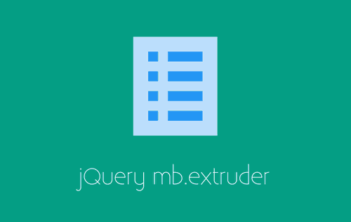 jQuery mb.extruder