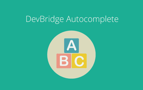 DevBridge Autocomplete