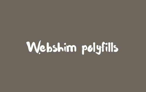 Webshim polyfills
