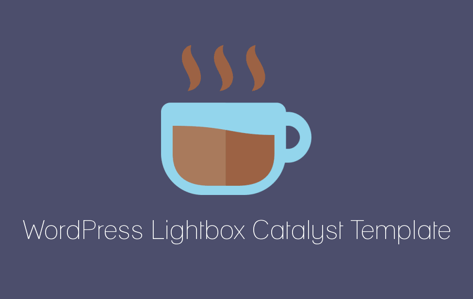 WordPress Lightbox Catalyst Template