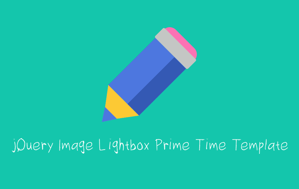 jQuery Image Lightbox Prime Time Template